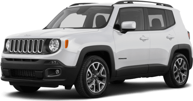 Jeep Renegade 2018 White (640x480), Png Download