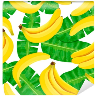 Seamless Watercolor Illustration Of Tropical Leaves, - Watercolor Painting (400x400), Png Download