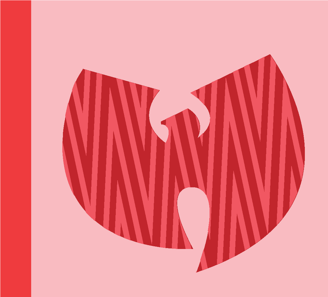 Wu-tang Clan & Food - V-neck Wu Tang Crème Glacée Vanille Femmes Français (2500x1042), Png Download