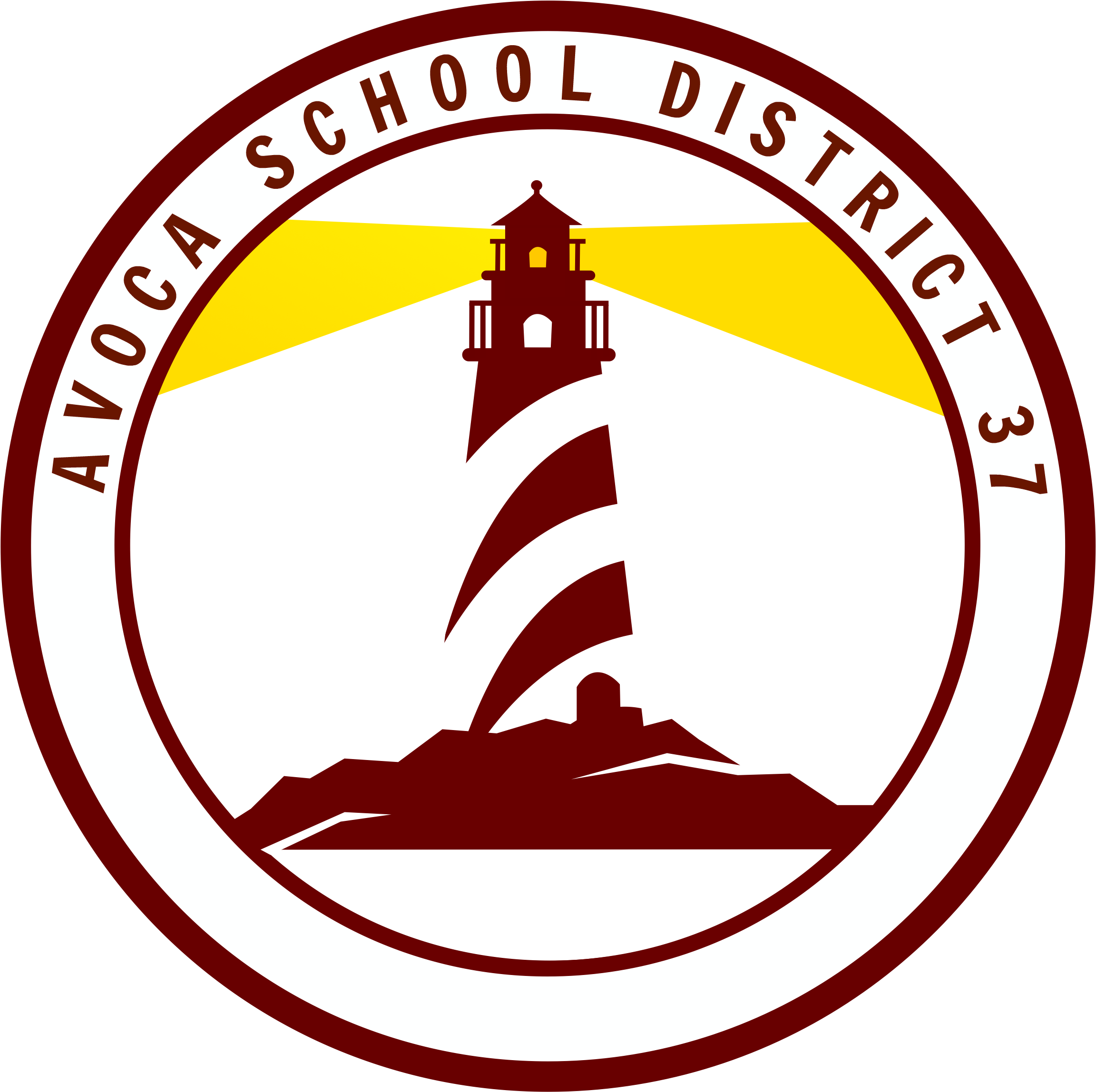 Avocaschool District - Red Bank Catholic Logo (2329x2321), Png Download
