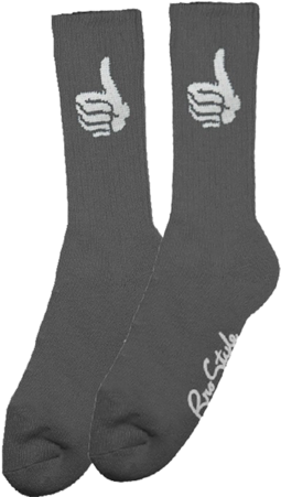 Trademark Sock Grey - Sock (450x450), Png Download