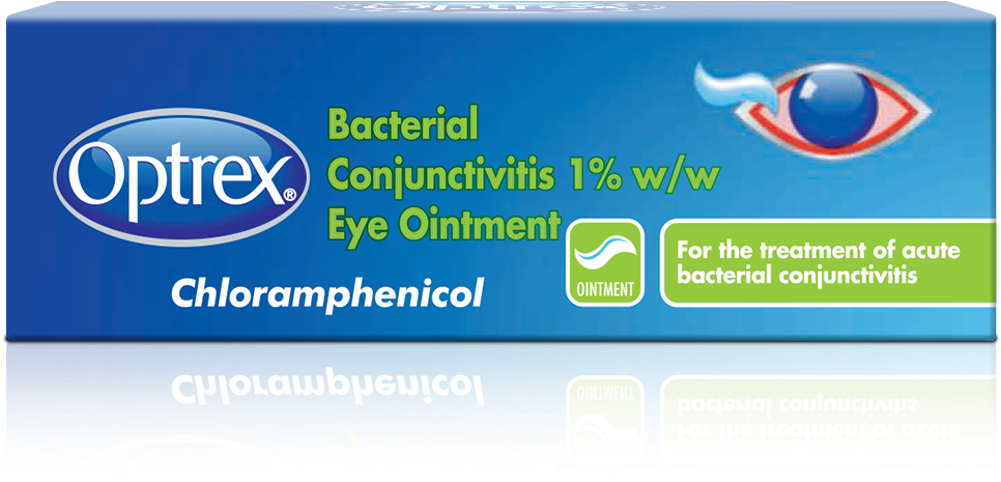 Optrex Bacterial Conjunctivitis 1% W/w Eye Ointment - Optrex Eye (1280x1280), Png Download
