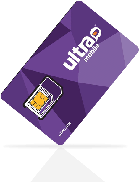 Ultra Mobile Nano Sim Card For Apple Iphone 6s And - Ezkonnect Ultra Mobile Triple Punch Regular, Micro (752x705), Png Download