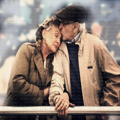 Old Couple In Love - New York I Love You (400x400), Png Download