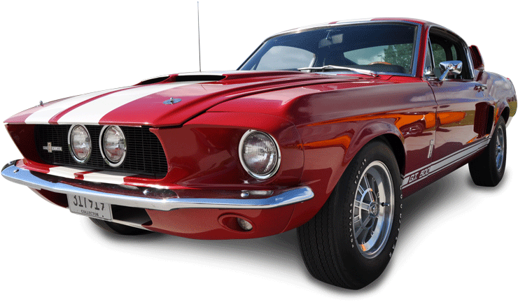 1967f Mustang Gt500 - Ford Mustang 1967 Png (900x598), Png Download