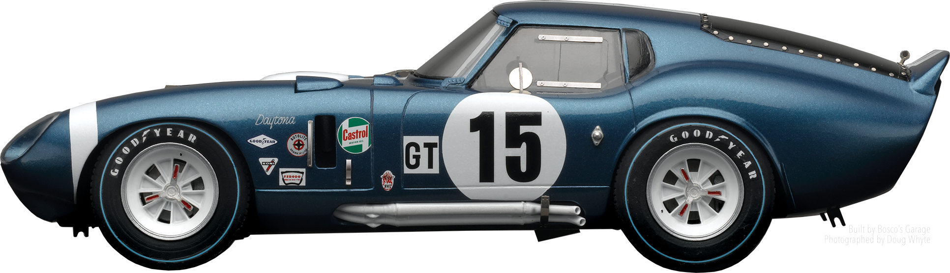 Shelby Cobra Daytona Coupe - Cobra Daytona T Shirt (1932x556), Png Download