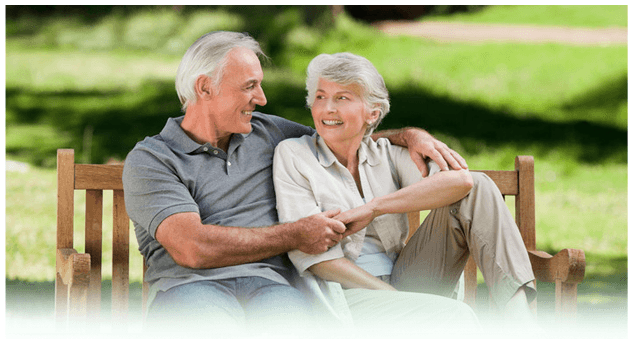 Happy Old Couple - [newest Version]12 Options Alarms Clock, Level 5 Auto (951x350), Png Download