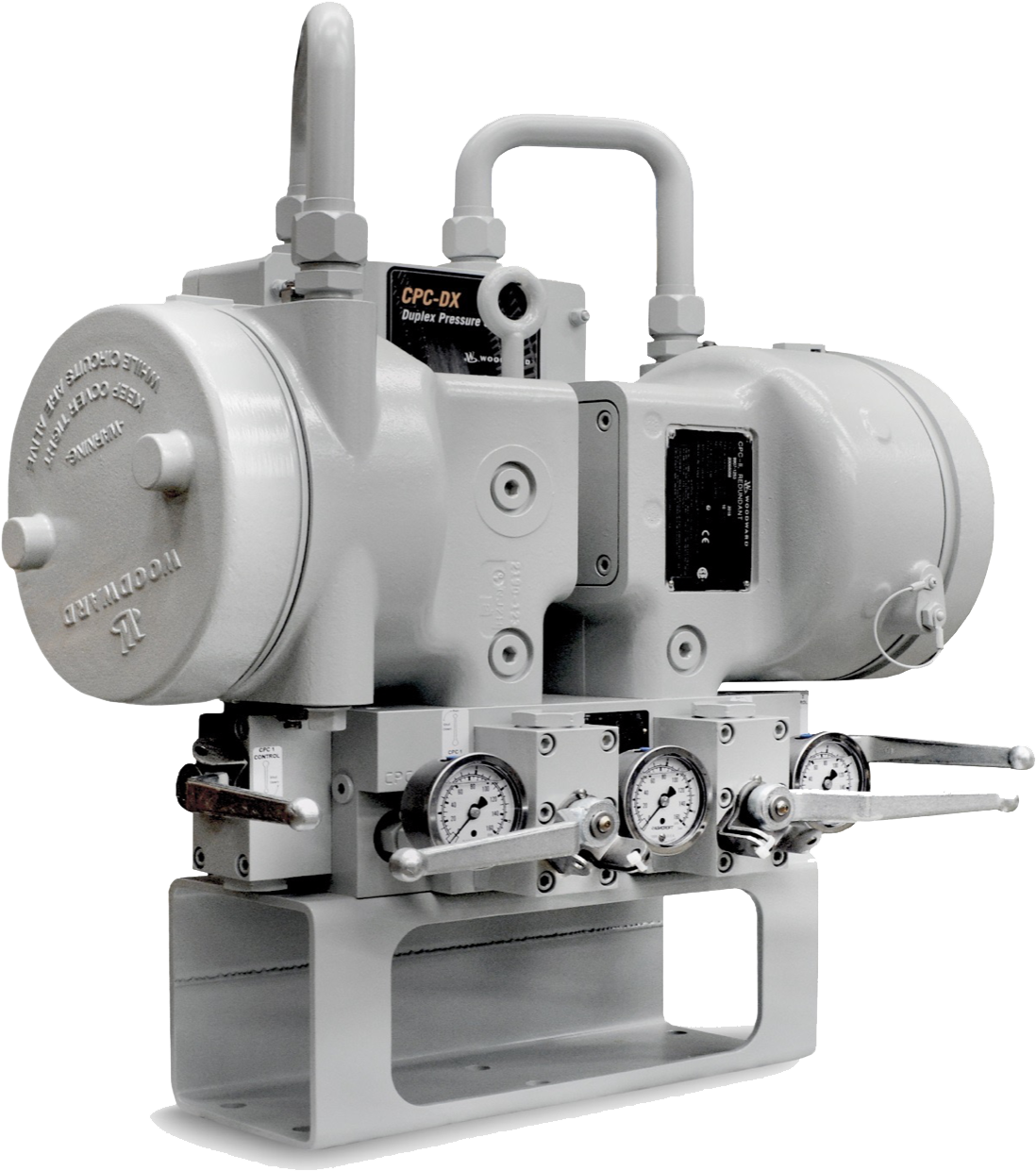 Woodward Steam Turbine Actuation - Steam Turbine Png (1372x1321), Png Download