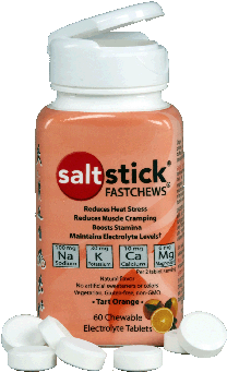 Saltstick Fastchews Chewable Electrolyte Tablets - Saltstick Fastchews 60-count Bottle Of Chewable Electrolyte (300x400), Png Download