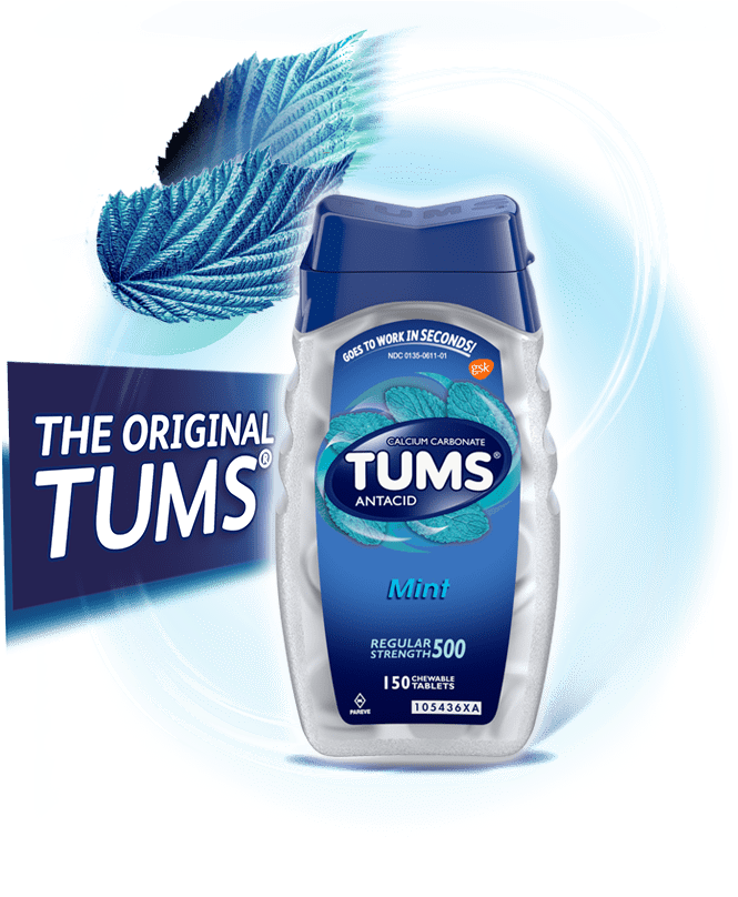 Tums Regular - Tums Regular Strength 500 (710x807), Png Download