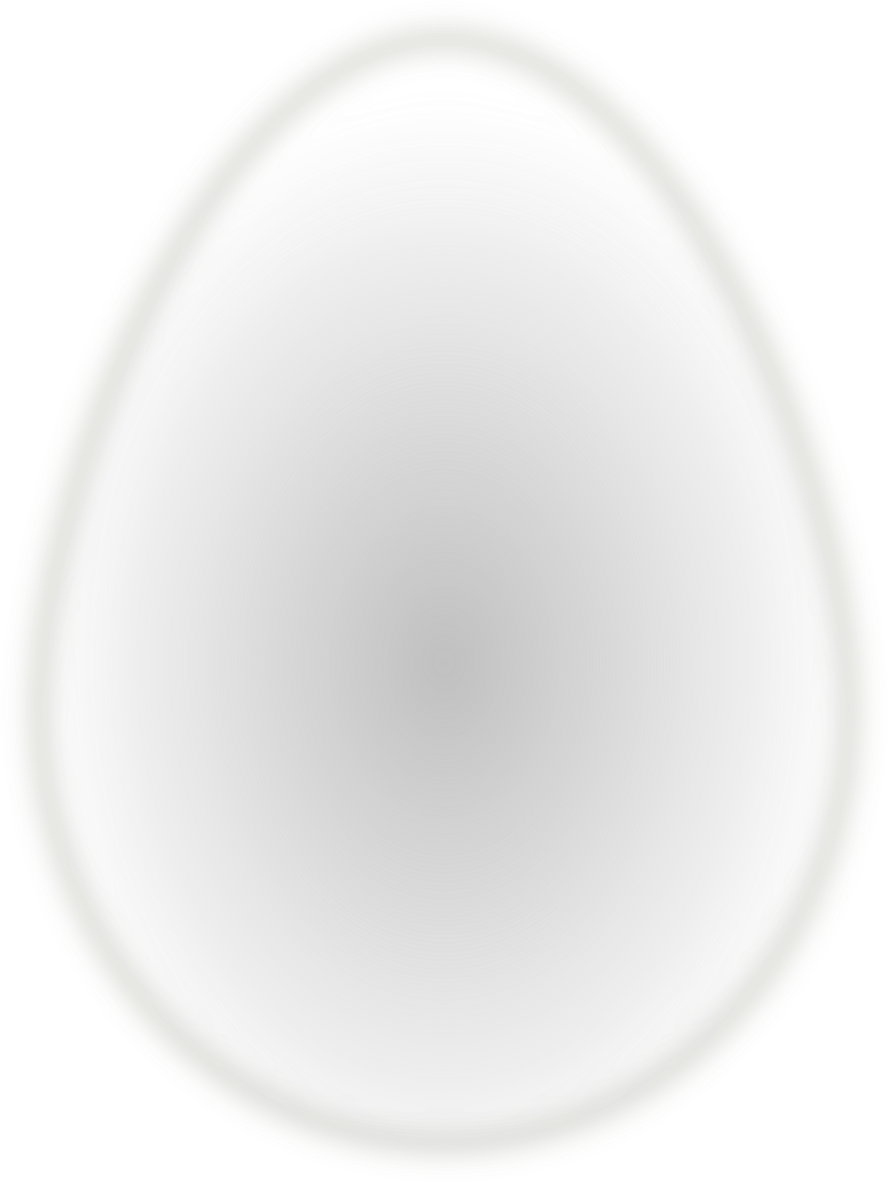 Simple Clipart Easter Egg - Circle (1816x2400), Png Download