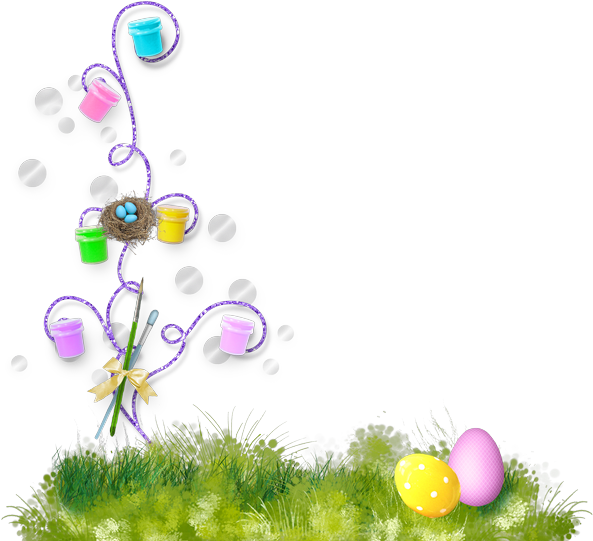 Cheyokota Digital Scraps Easter Clip Art, Scrapbook - Illustration (600x540), Png Download