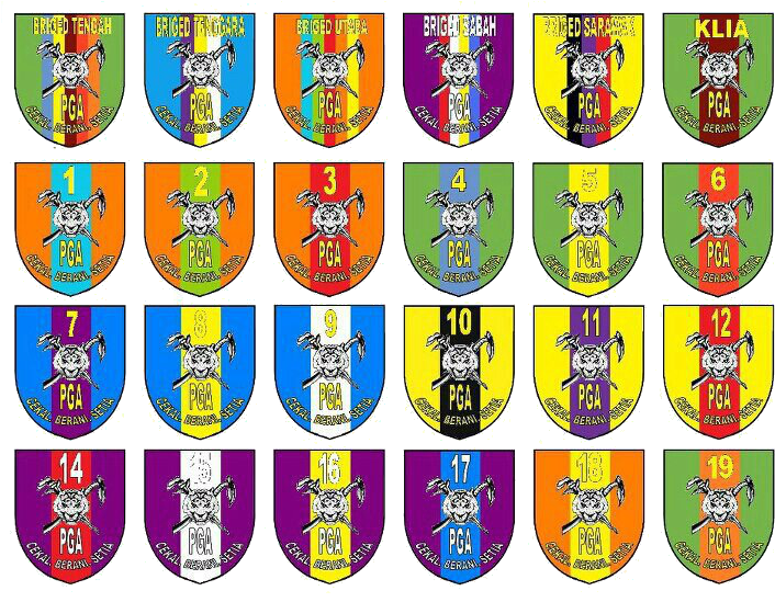 Pasukan Gerakan Am - Emblem (720x548), Png Download