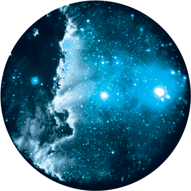 Star Cluster - Apollo Design C2-0016 Apollo Star Cluster Glass Gobo (800x800), Png Download