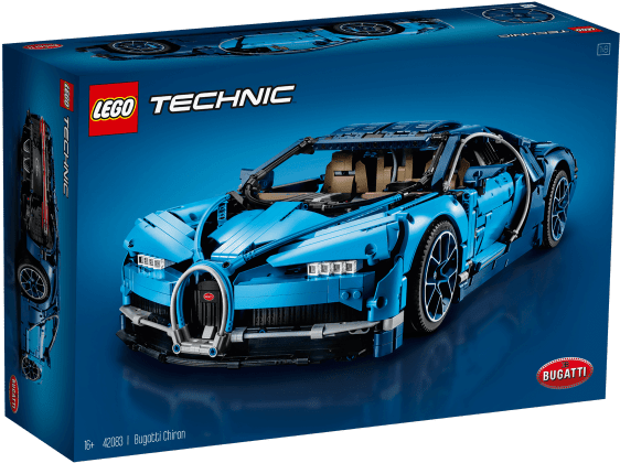 Lego Technic 42083 Bugatti Chiron Super Sports Car - Lego Technic Bugatti Chiron (744x419), Png Download