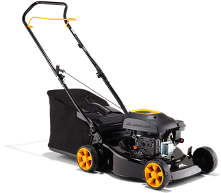 Mcculloch M40-110 Classic - Mcculloch M40-110 40cm Push Steel Deck Petrol Rotary (480x300), Png Download