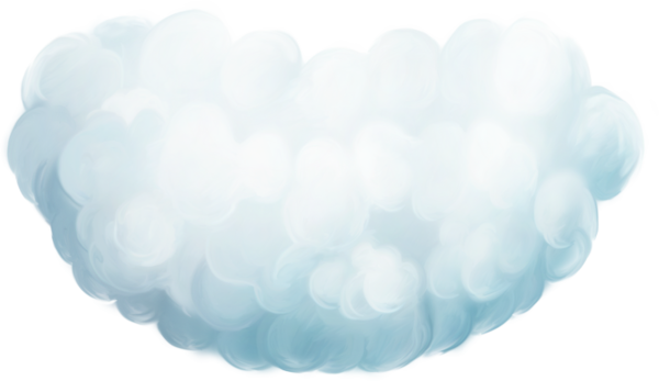 Облако Рисунок Пнг (600x347), Png Download