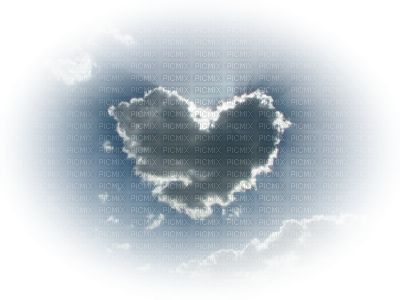 Tube Nuage En Coeur - Love Heart (400x300), Png Download