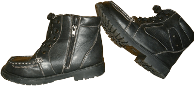 Boot Png Transparent Images Png All, Suede Button Detail - Motorcycle Boot (400x400), Png Download