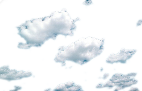 Nuage - Cumulus (500x320), Png Download