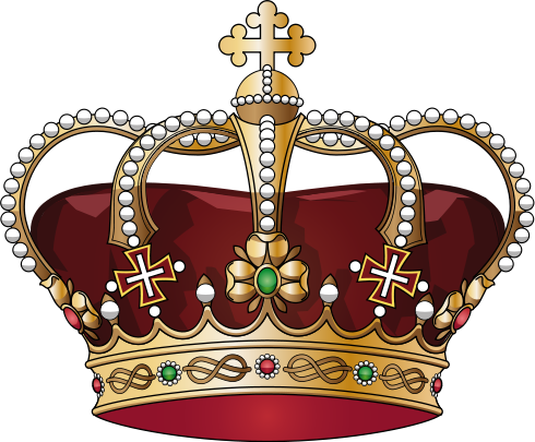 166kib, 490x405, Imageofcrown - England King Crown (490x405), Png Download