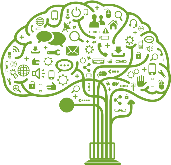 In Order To Seamlessly Integrate Industrial Data Into - Internet Of Things Green (694x625), Png Download