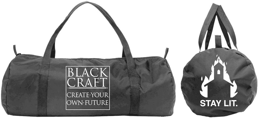 Stay Lit - Duffel Bag - Black Craft Cult - Create Your Own Future - Jackets (1000x535), Png Download