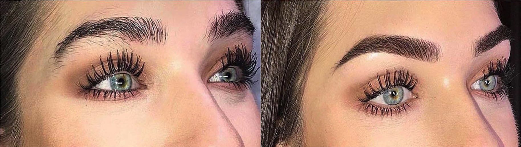 Importance Of Eyebrow Makeup - Close-up (1828x518), Png Download