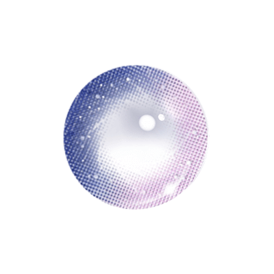 Loleye Galaxy Purple Colored Contact Lenses - Contact Lens (400x400), Png Download