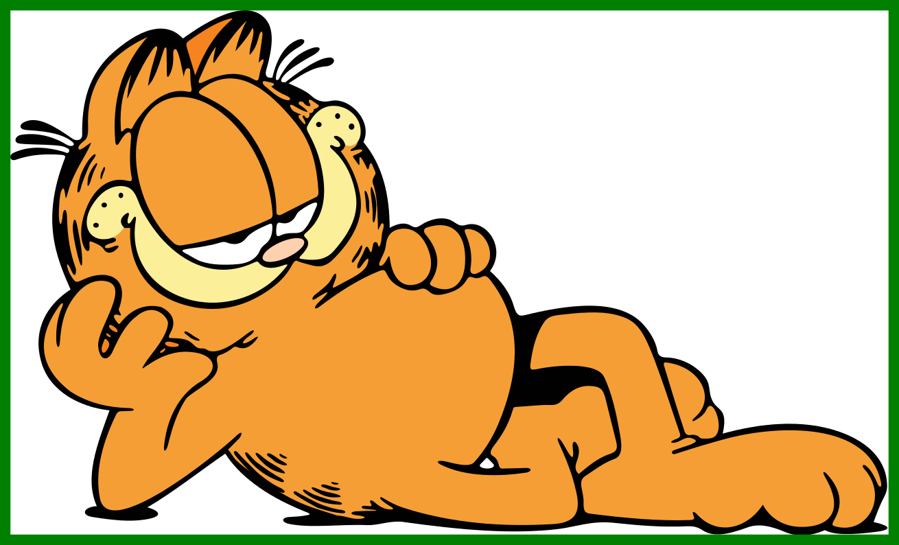 Stunning Garfield Was Created By Jim Davis In The Year - Animated Garfield (1310x794), Png Download