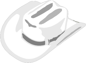 White Cowboy Hat Png - Cowboy Hat (420x330), Png Download