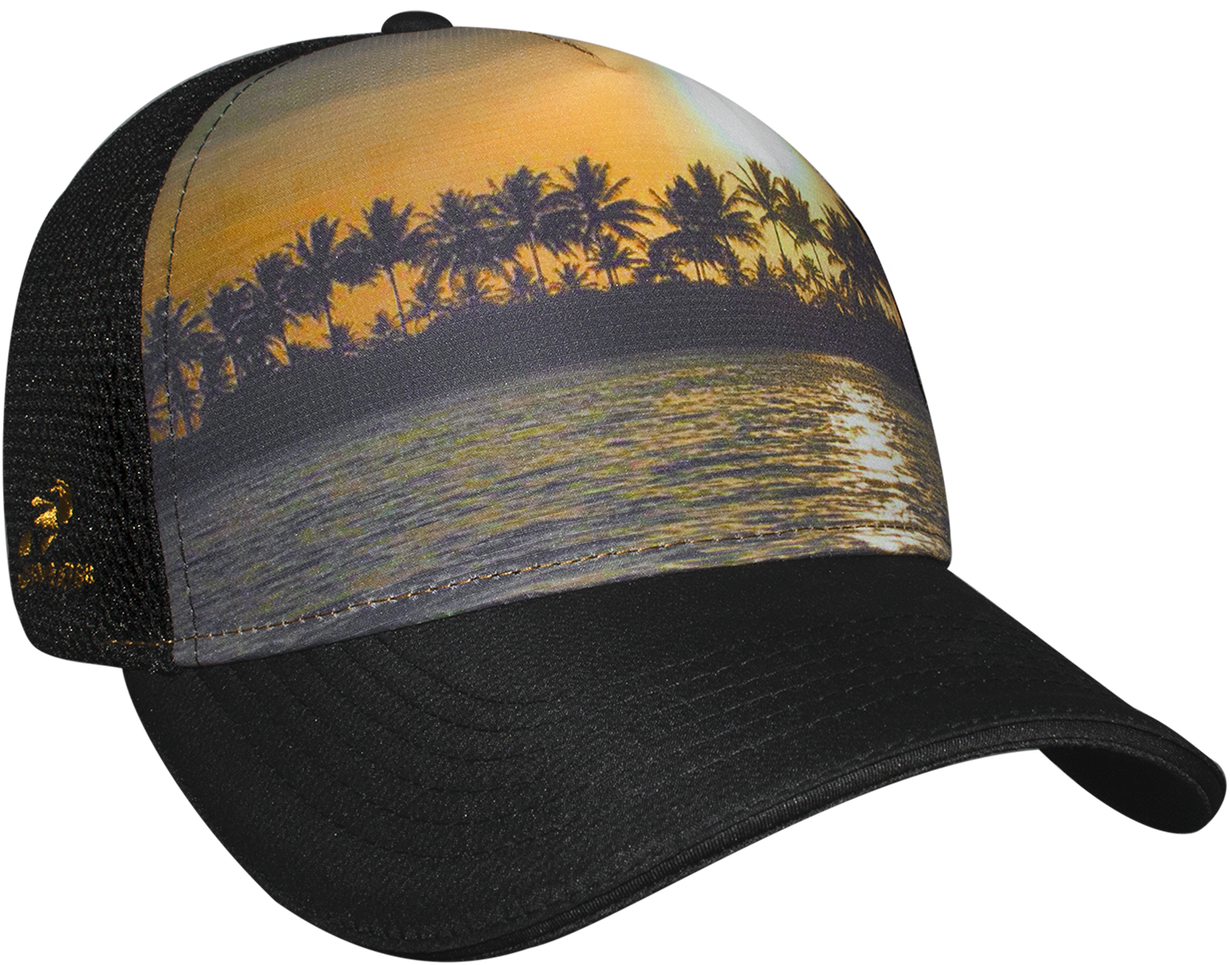 Trucker Hat - Headsweats Beachy 5-panel Trucker Hat - Women's (500x500), Png Download