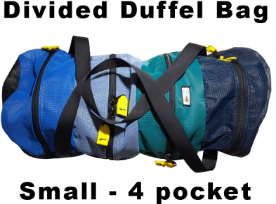 Divided Duffel Bag - Seattle Sports Mesh Duffel (400x400), Png Download