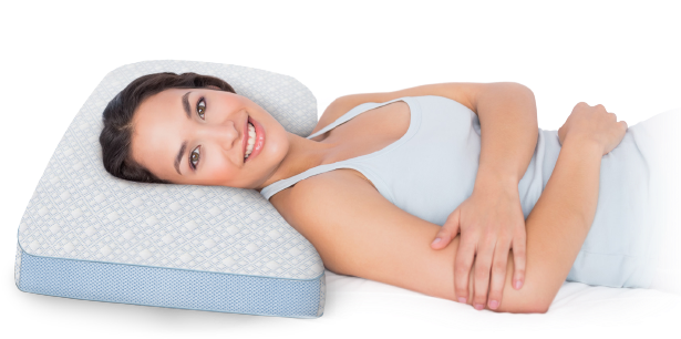 Lady-layingdown - Mattress (620x370), Png Download