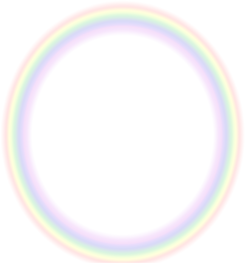Rainbow Ring Circle Colorful Colors Light Flare Png - Circle (1024x1024), Png Download