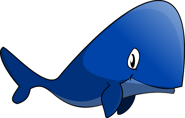 Baby Whale Clipart - Sea (628x401), Png Download