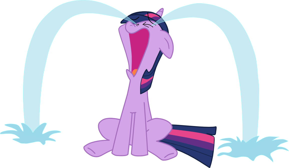 Mighty355, Crying, Eyes Closed, Floppy Ears, Ocular - Super Smash Bros Twilight Sparkle (1155x673), Png Download
