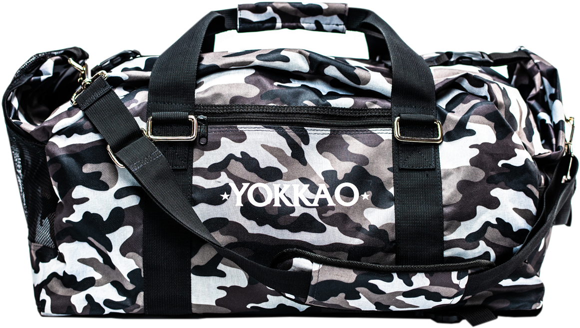 Convertible Grey Camo Gym Bag - Deco4fun 12 Pack Of Camo Camouflage Polyester Drawstring (1200x1200), Png Download