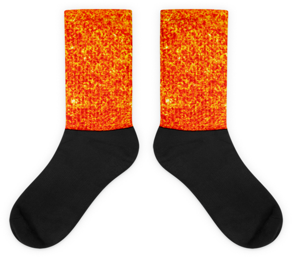 Bright Sun - Sock (600x600), Png Download