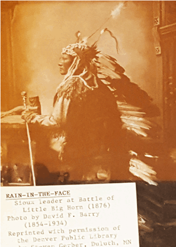 David Barry Photo - Chief Rain In The Face Hunkpapa Lakota (500x500), Png Download