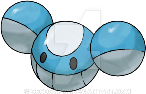 Wailbe Jap - Pokemon Wailmer Pre Evolution (600x413), Png Download