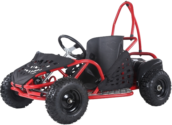 Bookmark And Share - Taotao Ek80 Electric Go Kart Black (600x450), Png Download