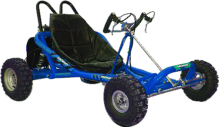 Blue Go Cart Medium2 - Go Kart Buy Online (456x270), Png Download
