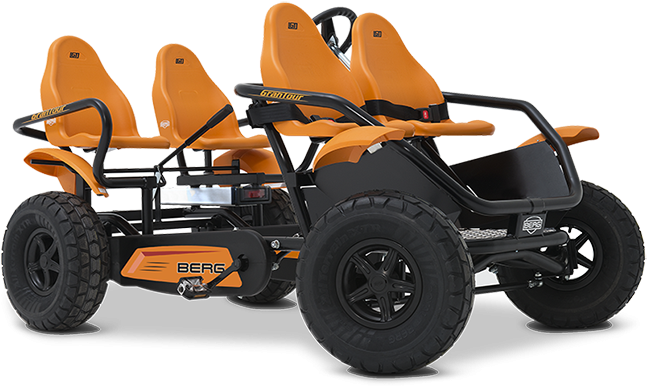 Berg E-gran Tour Off Road 4 Seater Family Go Kart - Berg Gran Tour Off Road (660x435), Png Download