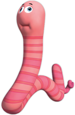 Max The Earthworm - Maya The Bee Max (312x399), Png Download