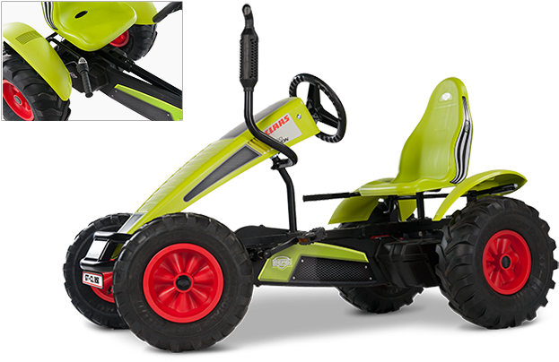 Berg Case-ih Bfr Red Go Kart (660x420), Png Download