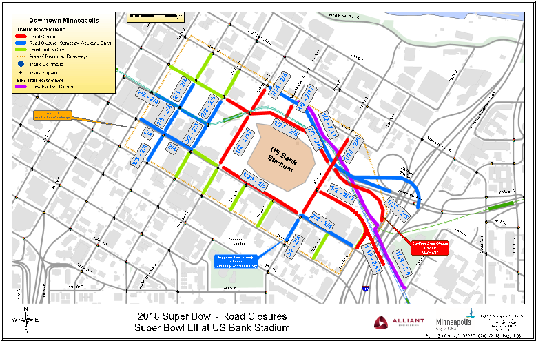 4 Feb - U.s. Bank Stadium (801x518), Png Download