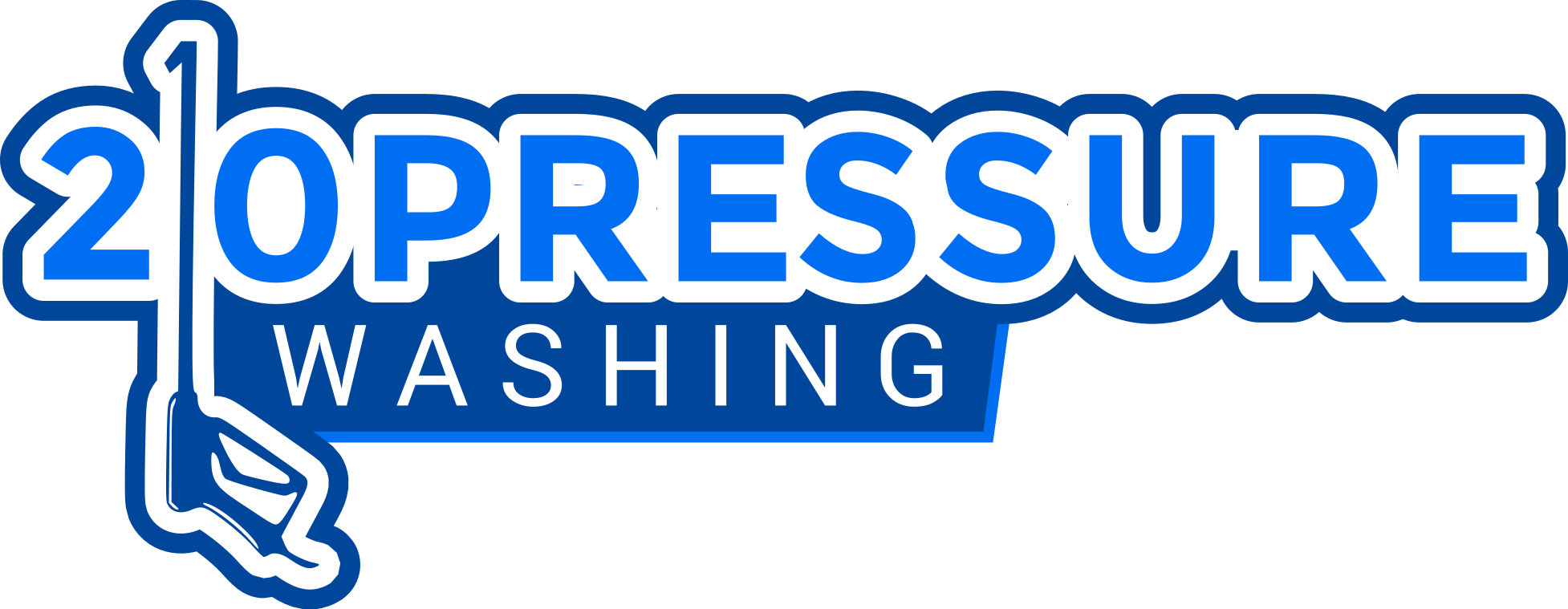 210 Pressure Washing (1954x759), Png Download