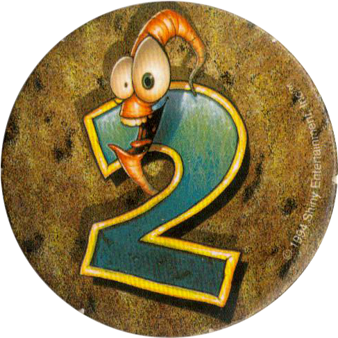 World Pog Federation > Avimage > Earthworm Jim 2 (joypad - Cartoon (500x500), Png Download