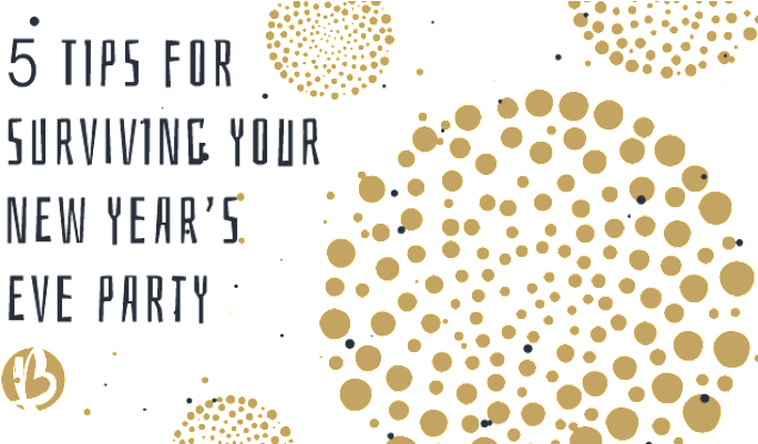 Health Tips For Surviving Your New Years Eve Party - Polka Dot (700x400), Png Download
